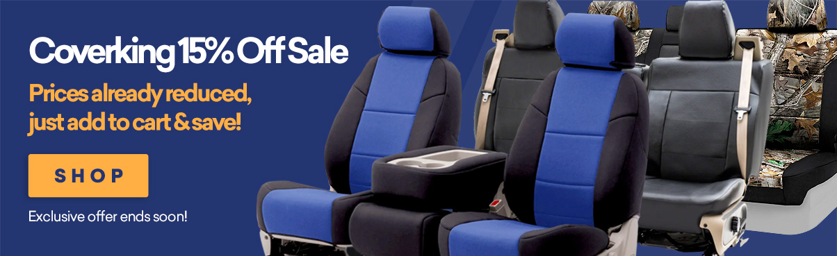 Save 15% on Coverking Seat Covers!