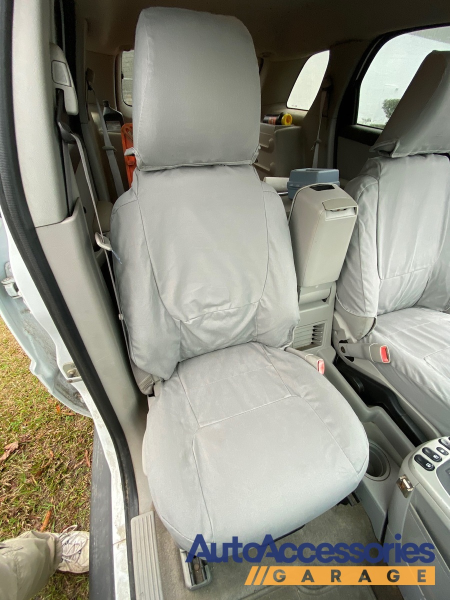 Coverking Poly Cotton Seat Covers photo by Clay