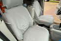 Coverking Poly Cotton Seat Covers photo by Clay